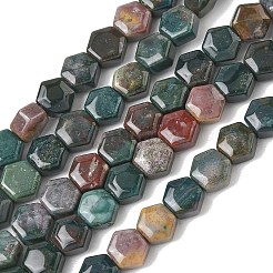 Natural Indian Agate Beads Strands&nbsp;G-G463-A09-8x9mm