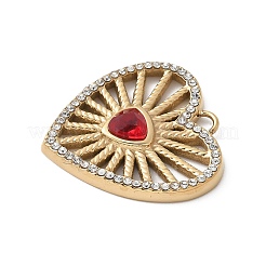 304 Stainless Steel Rhinestone Pendants&nbsp;STAS-Z122-40G