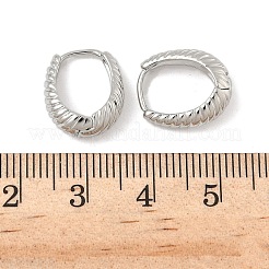 Brass Hoop Earrings&nbsp;EJEW-D320-15P