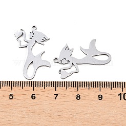 201 Stainless Steel Pendants&nbsp;STAS-I364-06P