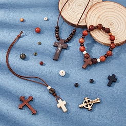 DIY Cross Jewelry Making Findings Kits&nbsp;DIY-DC0002-93