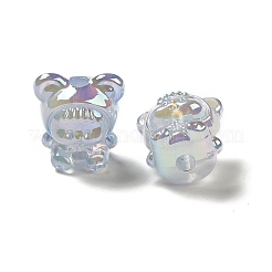 UV Plating Rainbow Iridescent Acrylic Beads&nbsp;LS-PACR-M002-01C