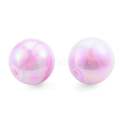 Two Tone Opaque Acrylic Beads&nbsp;SACR-T104-01B