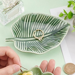 Leaf Ceramic Decorative Plates&nbsp;PW-WG7A7B6-01