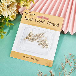 6Pcs Brass Pendants&nbsp;KK-BBC0009-55