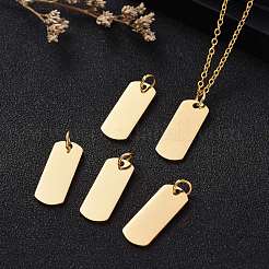 201 Stainless Steel Pendants&nbsp;STAS-S105-T632-2