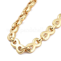 Infinity Cubic Zirconia Bracelets & Necklaces Jewelry Sets&nbsp;SJEW-M098-02G
