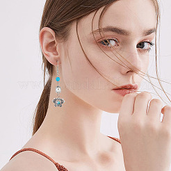 4 Sets ABS Plastic Imitation Pearl Pendants&nbsp;FIND-AR0003-51