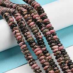 Natural Rhodonite Beads Strands&nbsp;G-Z030-A14-01