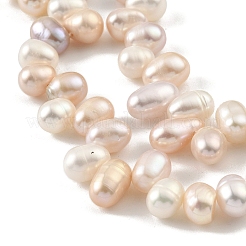 Natural Cultured Freshwater Pearl Beads Strands&nbsp;PEAR-A006-28C