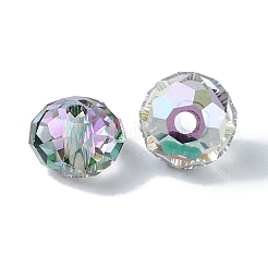 AB Color Plated Glass Beads&nbsp;EGLA-P059-03A-AB04