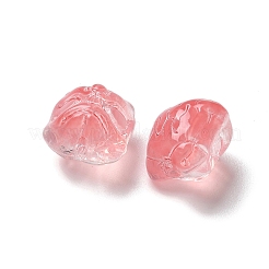Baking Paint Transparent Glass Beads&nbsp;X1-GLAA-C035-01H