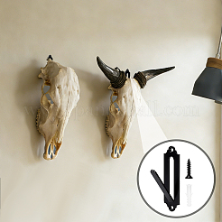 Carbon Steel Animal Bone Wall Hooks&nbsp;AJEW-WH0816-619EB