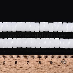 Imitation Jade Glass Beads Strands&nbsp;GLAA-N026-3x6mm-J01