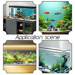 4Pcs 2 Bags Resin Aquarium Cave Stone Micro Landscape Scene Ornaments&nbsp;DJEW-GO0001-14