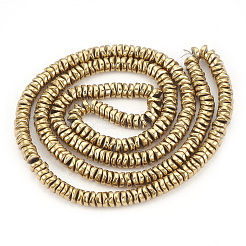 Electroplate Non-magnetic Synthetic Hematite Beads Strands&nbsp;G-T061-179J