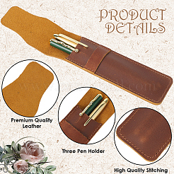 Leather Pen Bags&nbsp;AJEW-WH20020-332C