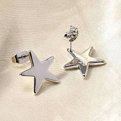 Brass Stud Earrings&nbsp;EJEW-B118-03P