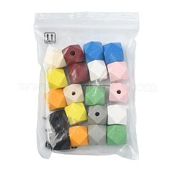 20Pcs 10 Colors Wood Beads&nbsp;WOOD-FS0002-58