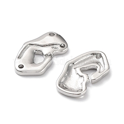 Rack Plating Eco-Friendly Brass Connector Charms&nbsp;KK-Z036-04P