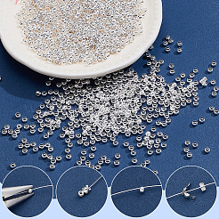 2000Pcs Brass Crimp Beads&nbsp;KK-SP0002-61S