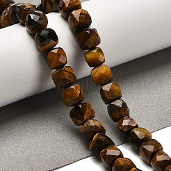 Natural Tiger Eye Beads Strands&nbsp;G-H078-C02-01