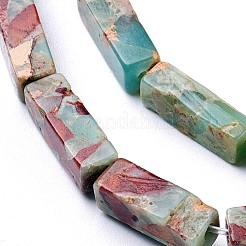 Synthetic Aqua Terra Jasper Beads Strands&nbsp;G-I203-D