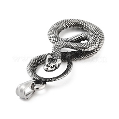 Retro 304 Stainless Steel Big Pendants&nbsp;STAS-I205-24AS-02