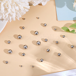 50Pcs 5 Styles 304 Stainless Steel Ear Nuts&nbsp;STAS-BBC0005-46P