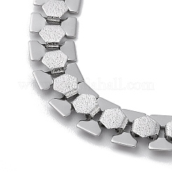 Non-Tarnish 304 Stainless Steel Link Chain Necklaces&nbsp;NJEW-Q340-09P