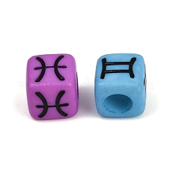 Opaque Acrylic Beads&nbsp;OACR-H052-03C