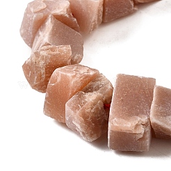 Natural Peach Moonstone Beads Strands&nbsp;G-I283-F31