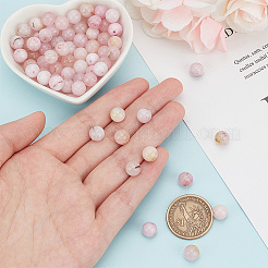 3 Strands Natural Imitation Pink Opal Beads Strands&nbsp;G-HY0001-63