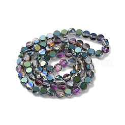 Electroplate Glass Beads Strands&nbsp;EGLA-C010-01A-HP02