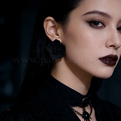 Alloy & Acrylic Stud Earrings&nbsp;XF1032-3