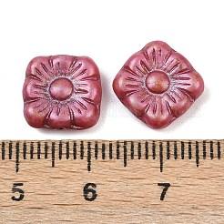 Czech Pressed Glass Beads&nbsp;GLAA-I061-05A