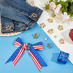 10Pcs Star Alloy Lapel Pin Backs for Backpack Clothes&nbsp;JEWB-PH0001-43G