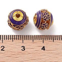 Alloy Enamel Beads&nbsp;ENAM-B001-08S