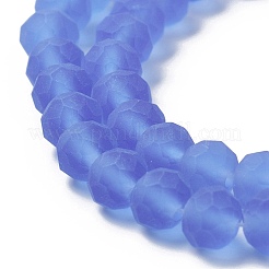 Transparent Glass Beads Strands&nbsp;EGLA-A034-T4mm-MD14