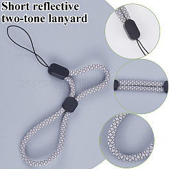 8Pcs 2 Colors Polyester Mobile Phon Straps&nbsp;AJEW-GF0009-47