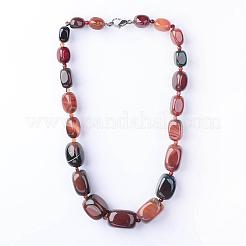 Gemstone Graduated Beaded Necklaces&nbsp;NIEW-F118-B