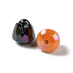 UV Plating Opaque Acrylic Beads&nbsp;OACR-D316-07