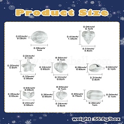 Transparent Glass Beads&nbsp;GLAA-CJ0002-58