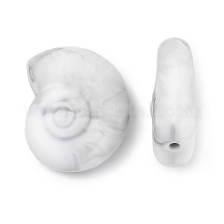 Shell Food Grade Eco-Friendly Silicone Focal Beads&nbsp;LS-SIL-CJC0009-02F