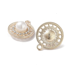 ABS Imitation Pearl Bead Pendants&nbsp;FIND-C042-01G