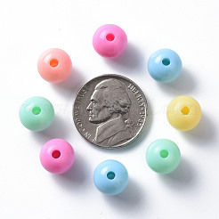 Opaque Acrylic Beads&nbsp;MACR-S370-C10mm-M1