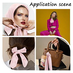 Imitated Silk Fabric Scarf for Women Girls&nbsp;AJEW-WH20006-114D