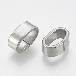 Tarnish Resistant 304 Stainless Steel Slide Charm&nbsp;STAS-T031-03