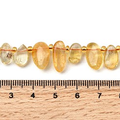 Heated Natural Citrine Beads Strands&nbsp;G-Z091-A10