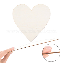 Unfinished Wood Heart Cutout Shape&nbsp;WOOD-WH0101-37B